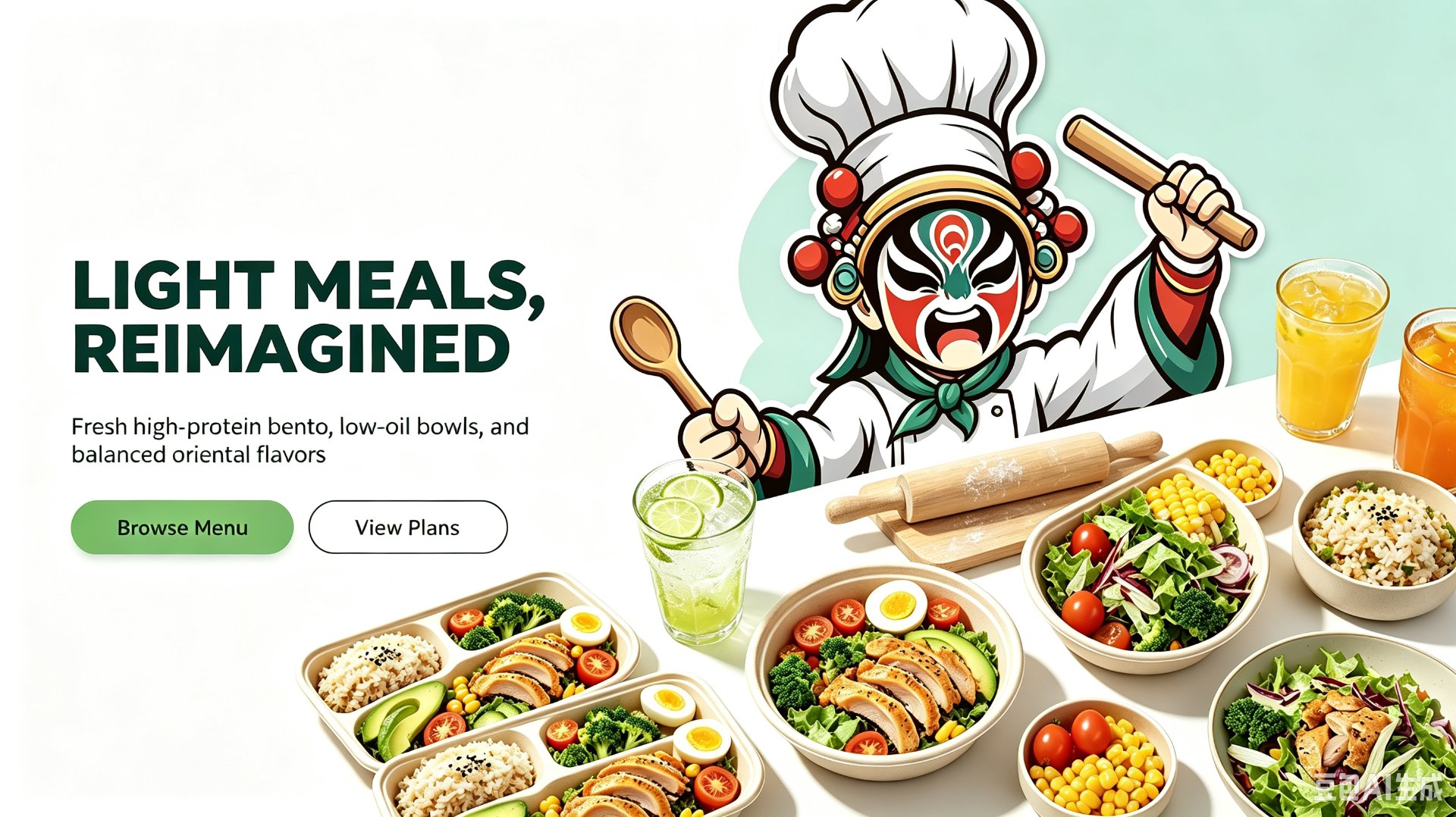 Oriental Bite Co. - Light Meals, Reimagined